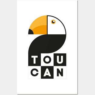 Toucan Logo Design for Boys Men Girls Women Kids Posters and Art